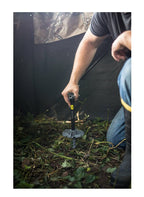 Hawk Earth Anchor Portable Ultra-Stable Hands-Free Secure Bow Holder For Ground Hunting