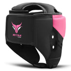 Mytra Fusion Boxing Headgear - Sparring Gear With Adjustable Strap Mma, Muay Thai, Kickboxing, Martial Arts, Karate, Head Gear (