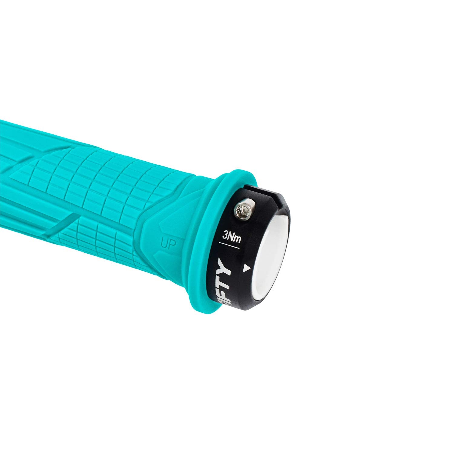 Fifty-Fifty Mountain Bike Handlebar Grips, Single Lock-On Mtb Grips, Comfortable Mtb Grips Lock On, Non-Slip Bike Handlebar Grip