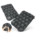Press-To-Inflate Portable Inflatable Seat Cushion, Lightweight Camping Air Sitting Pad With Storage Bag And Repair Cloths, Water