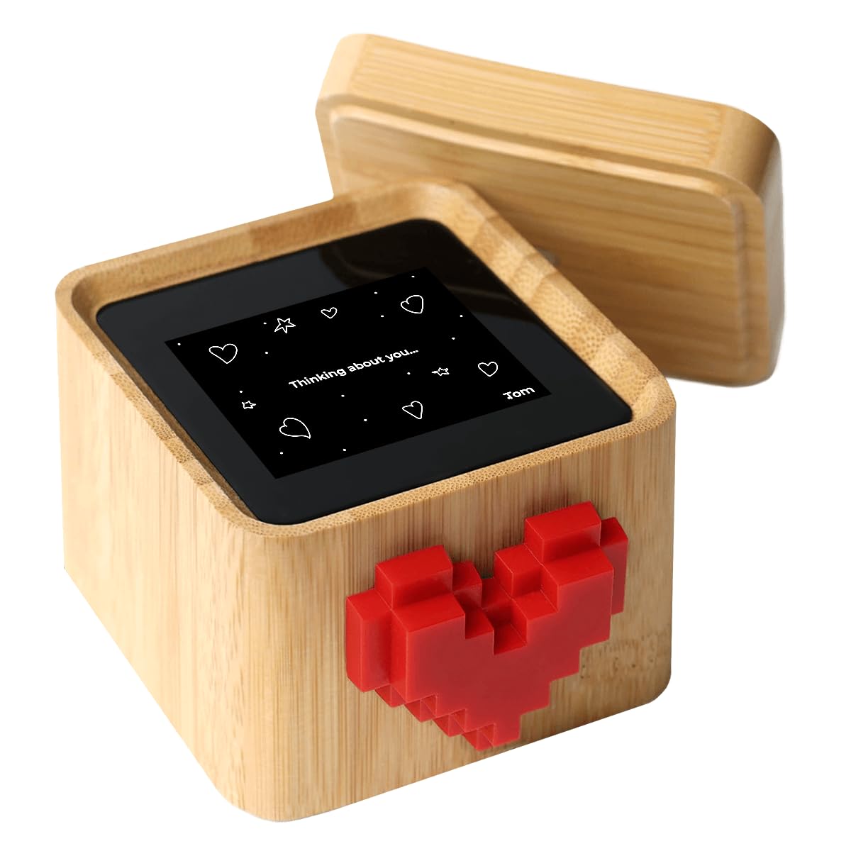 Lovebox Black & White  The Love Note Messenger (US Plug)