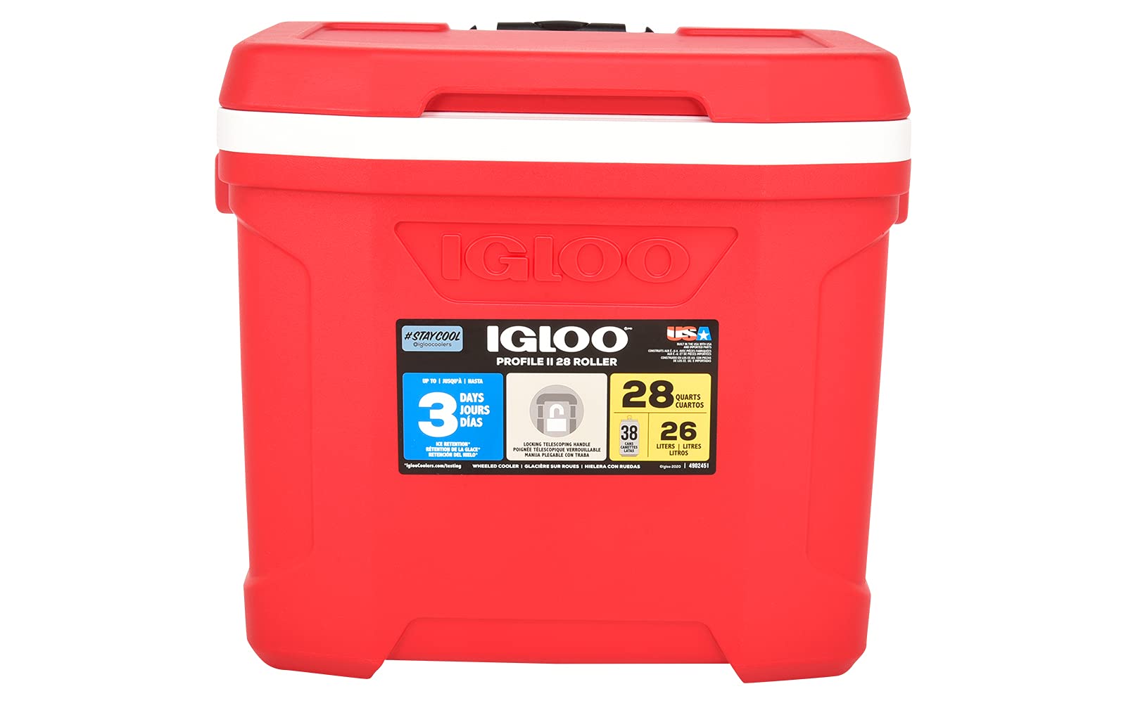 Igloo Profile Ii 30 Quart Bail, Blue