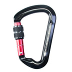 Sepeak Uiaa Ce 30Kn Locking Climbing Clips, Professional Ce Heavy Duty Screwgate Clip For Outdoor Climbing, Mountaineering, Rapp