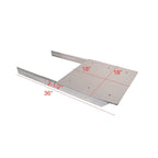 Extreme Max 3005.7240 Pontoon Accessory Mount For Grill / Anchor Winch