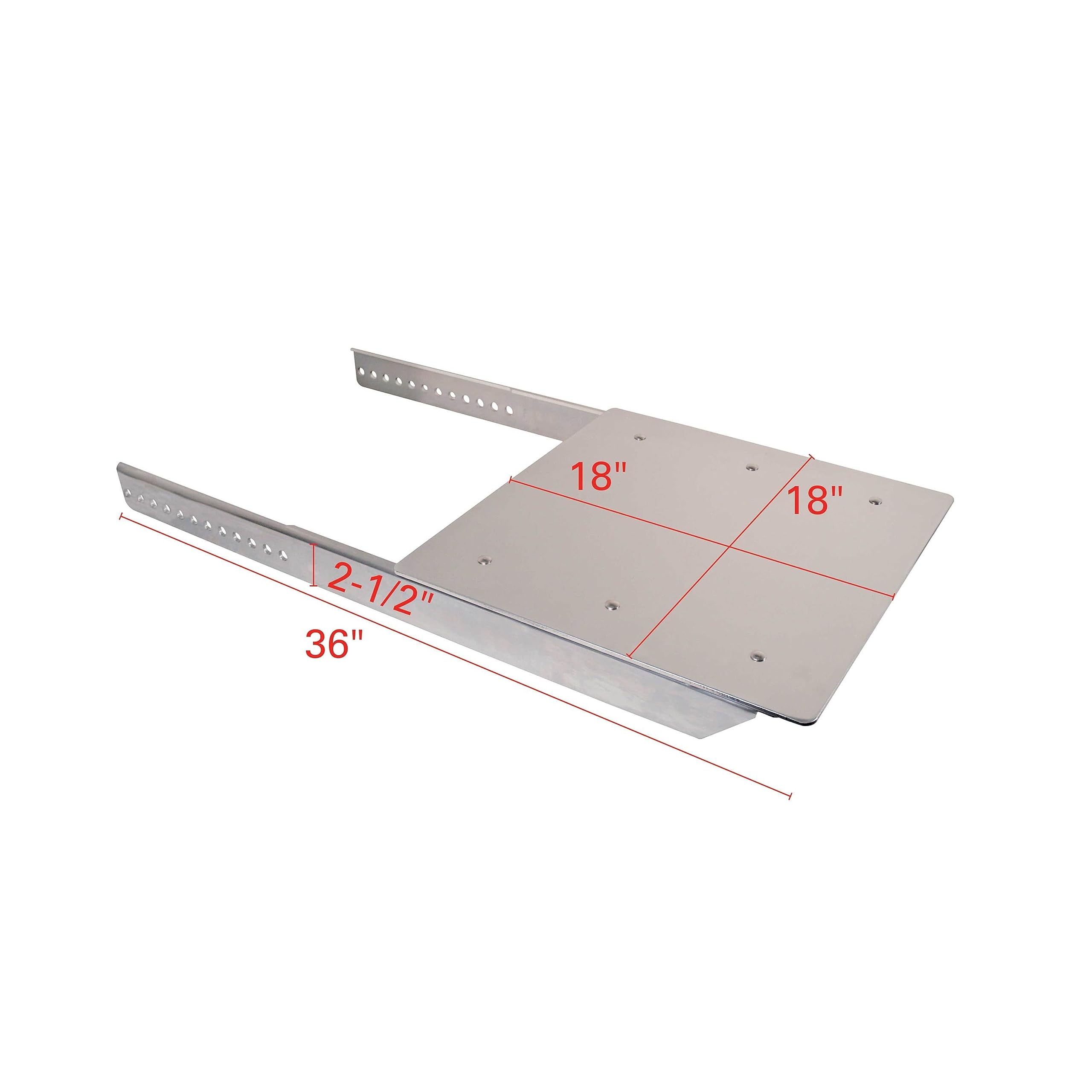 Extreme Max 3005.7240 Pontoon Accessory Mount For Grill / Anchor Winch
