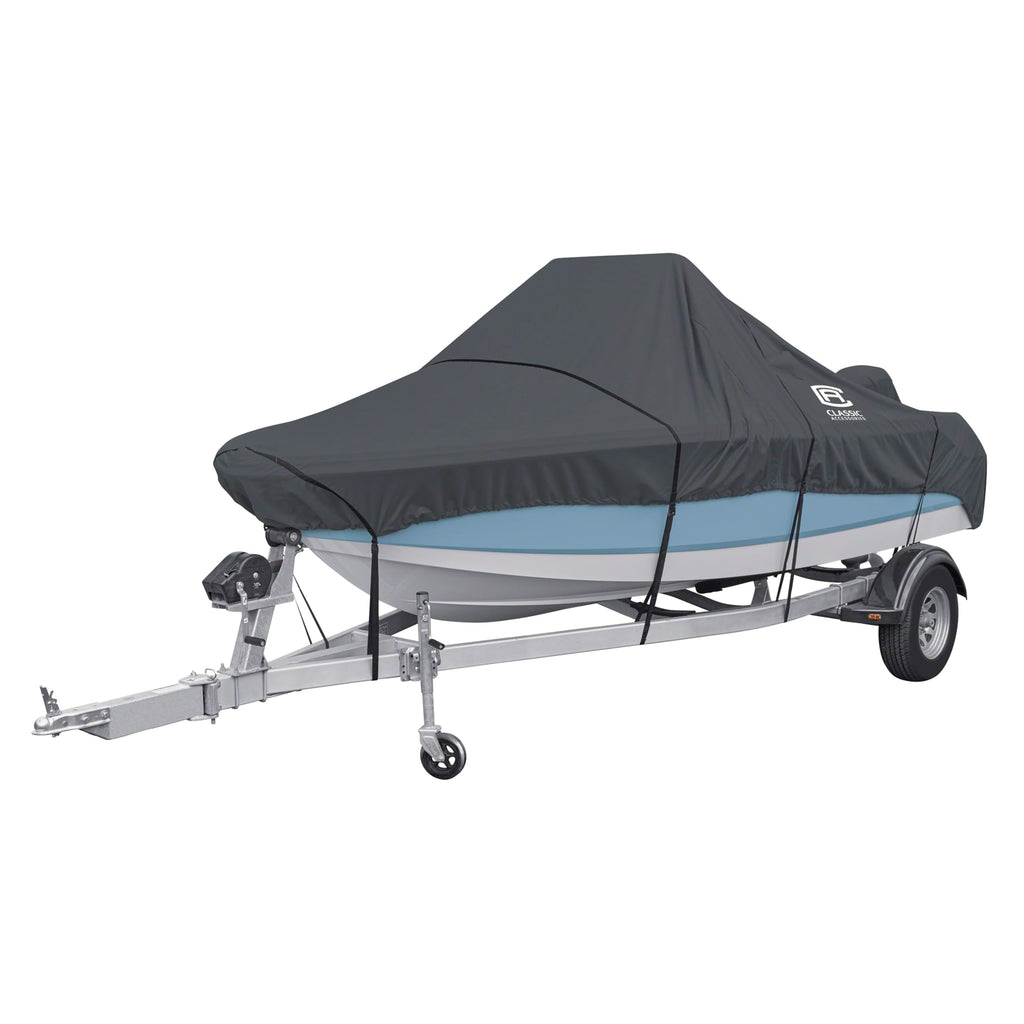 Classic Accessories StormPro Heavy-Duty Center Console Boat Cover, Fits Boats 20-22 ft Long x 106 in Wide