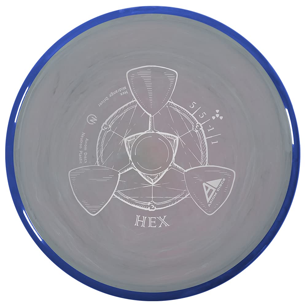 Axiom Discs Neutron Hex Disc Golf Midrange (170-175G / Colors May Vary)
