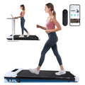 Heytent Walking Pad Treadmill With 5% Incline Under Desk Treadmill, Portable Mini Walking Treadmills For Home/Office, Installati