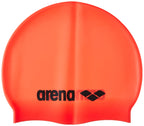 Arena Classic Swimming Hat, Red, Black, One Size