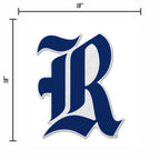 Rico Industries Ncaa Rice Owls Primary Shape Cut Pennant - Home And Living Room D  Cor - Soft Felt Ez To Hang