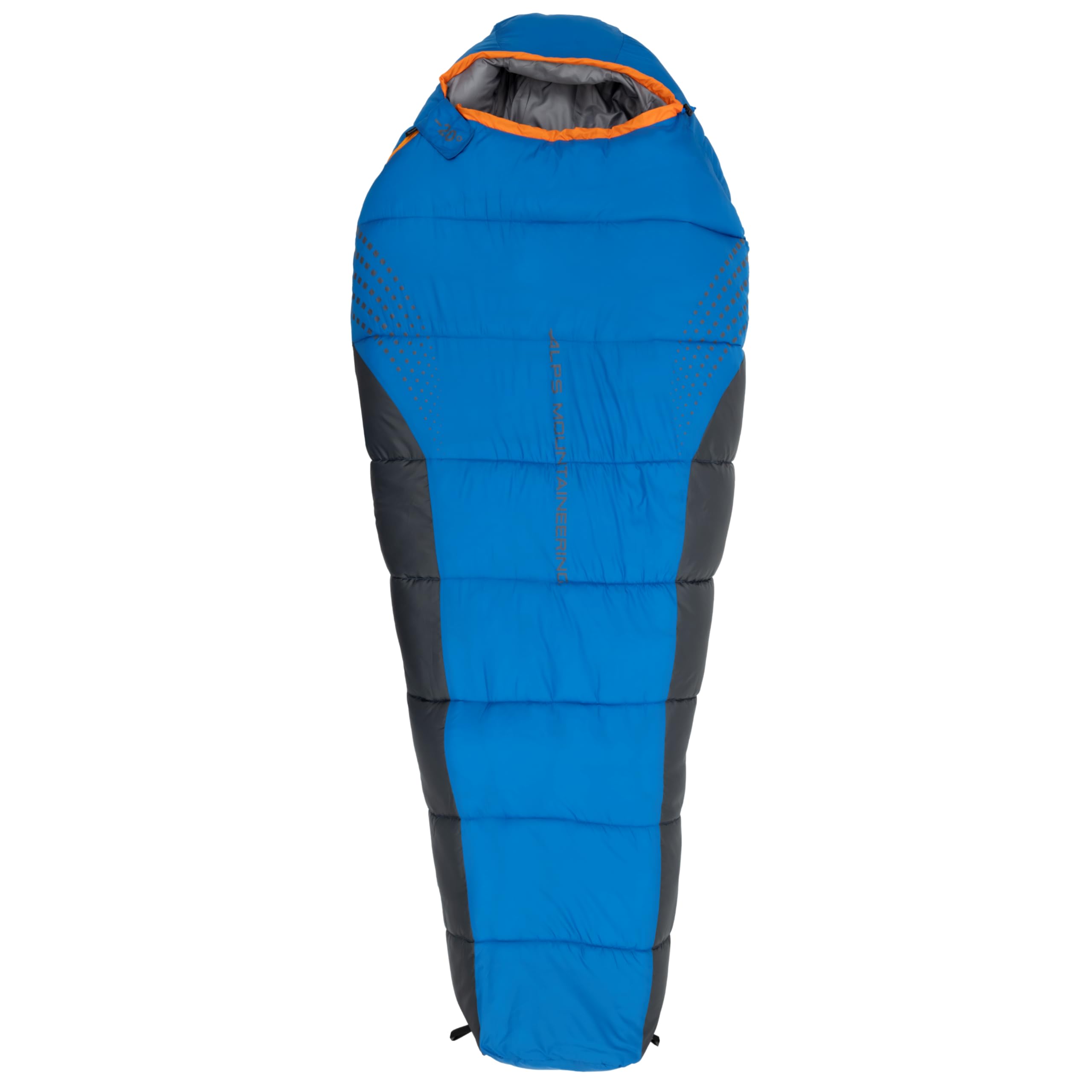 ALPS Mountaineering Blaze -20 Sleeping Bag - Extreme Cold Weather Synthetic Mummy Sleeping Bag with TechLoft Silver Insulation, 