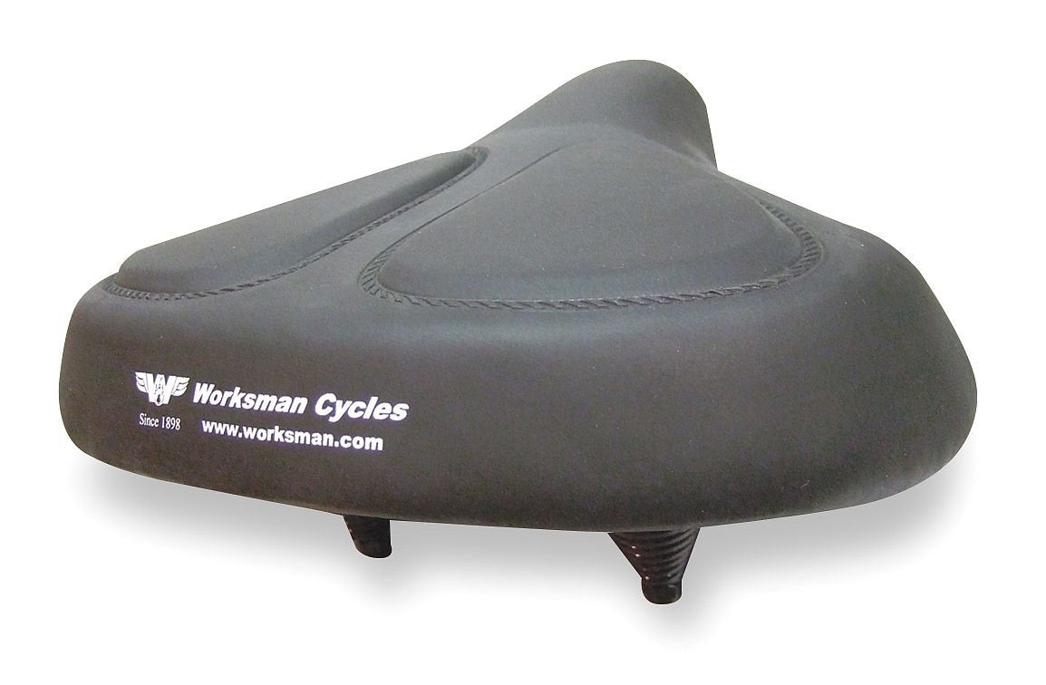 Worksman Extra Wide Comfort Bike Saddle (13-Inch)