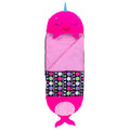 Happy Nappers: Pillow & Sleepy Sack: Lg - Neil The Pink Narwhal