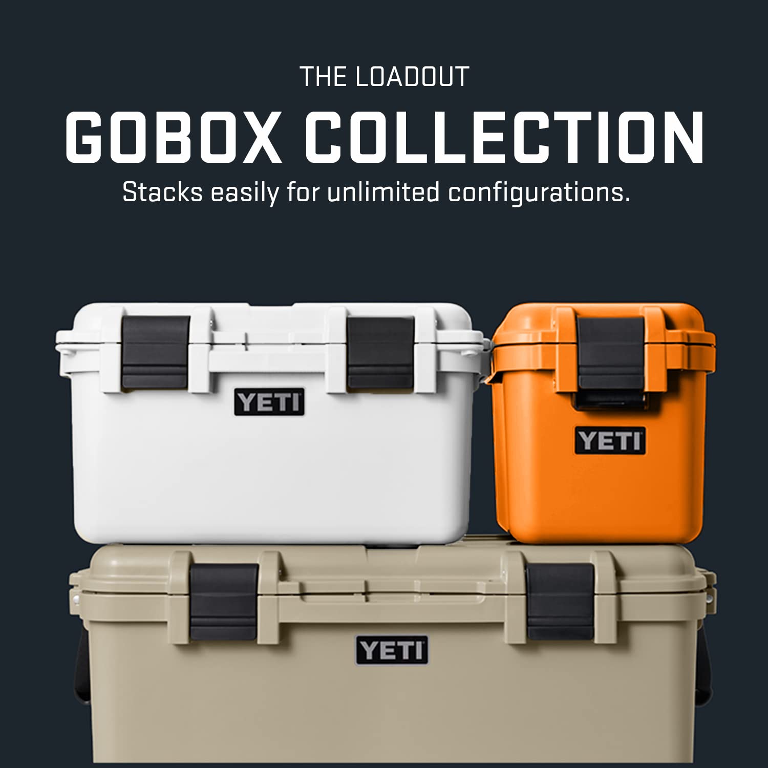 Yeti Loadout Gobox 15 Divided Cargo Case, Tan
