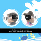 Junior Snorkeling Goggles Kids Swim Mask Swimming Gear Scuba Diving Mask For Outdoor Recreation Snorkel Mask (Black)