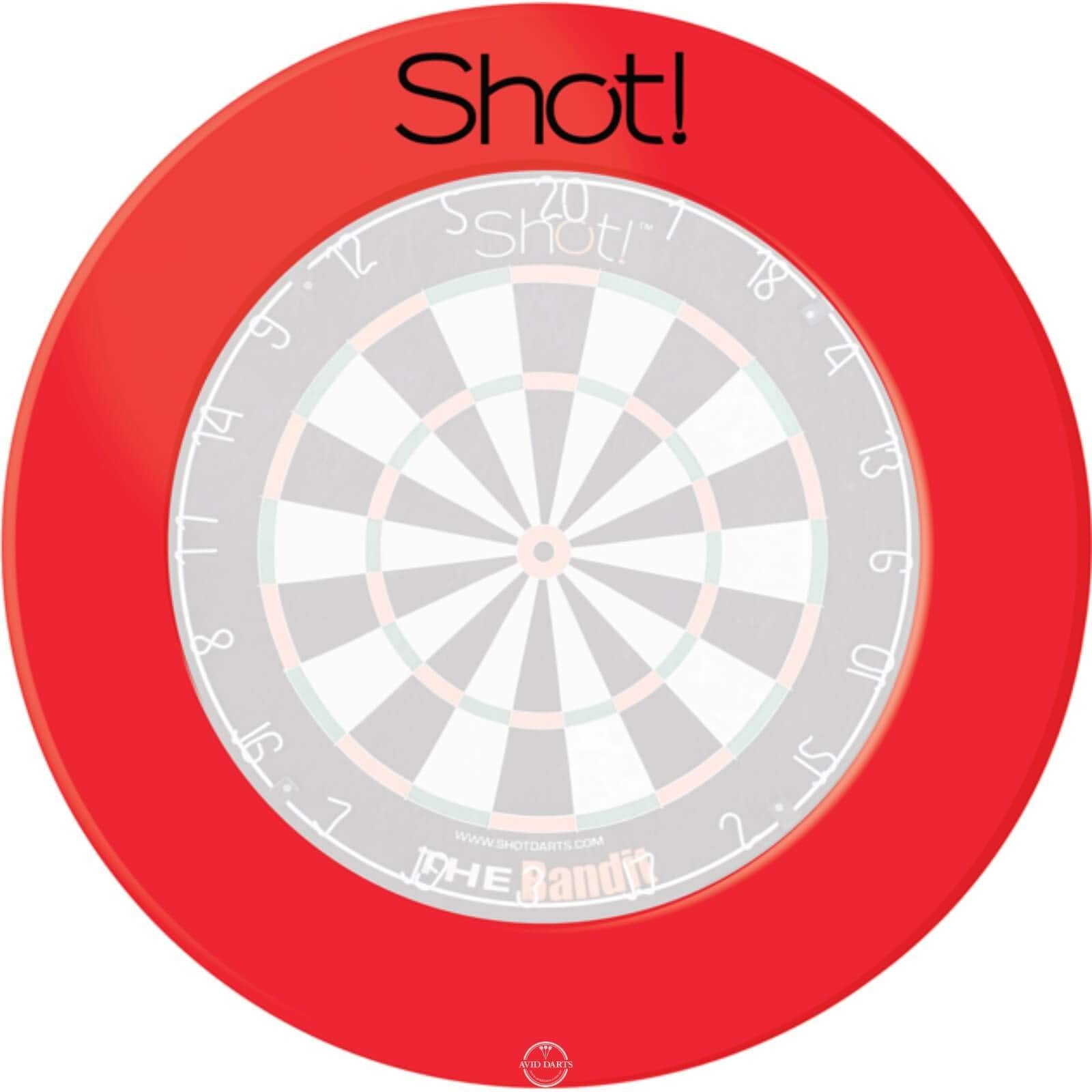 Shot Darts Wall Protector, Dartboard Surround Wall Protector (1 Piece), Durable Pu Material, Made In New Zealand, Fits Standard 