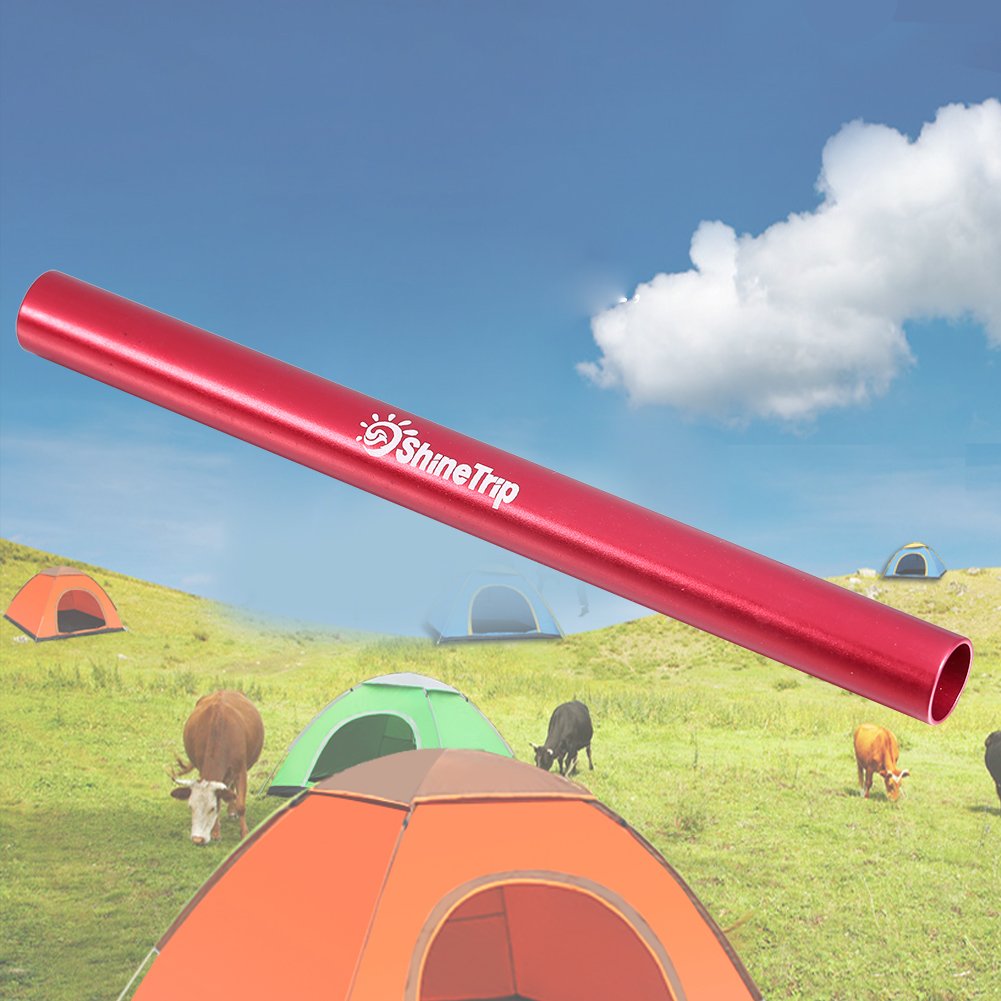 Vgeby 4Pcs Tent Repair Poles, Aluminium Alloy Tent Pole Replacement Tube Kit For Diameter 7.9-8.5Mm Tent Poles Replacement Tent