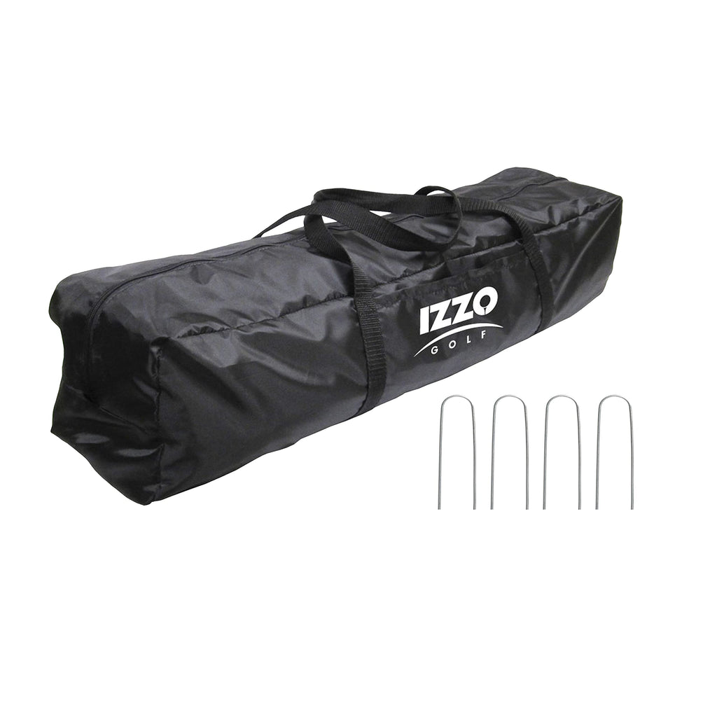 Izzo Titan 7Ft X 7Ft Golf Practice Hitting Net - Golf Hitting Net For Your Home Or Backyard,Black