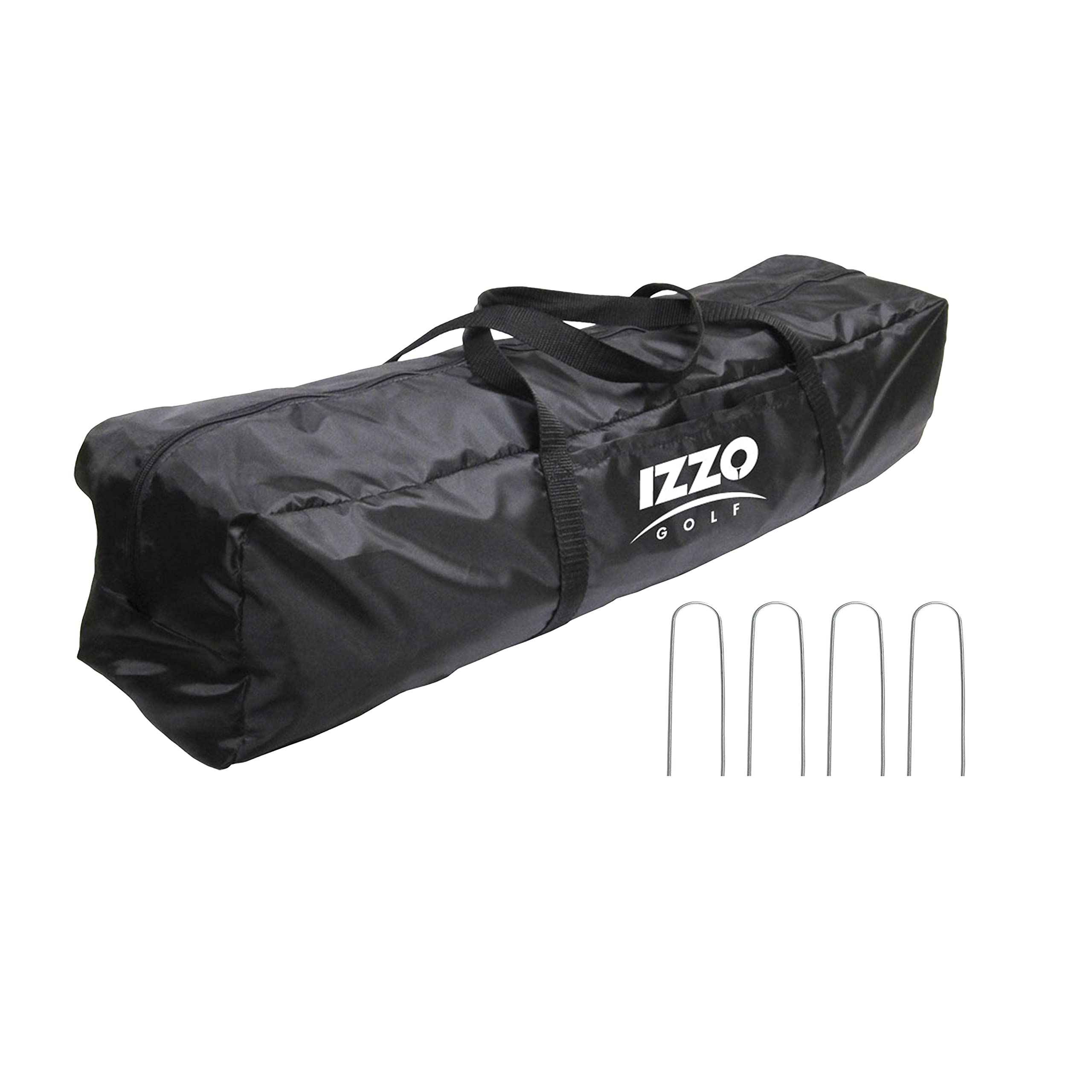 Izzo Titan 7Ft X 7Ft Golf Practice Hitting Net - Golf Hitting Net For Your Home Or Backyard,Black