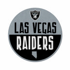 Rico Industries Nfl Football Las Vegas Raiders Classic Shape Cut Pennant - Home And Living Room D  Cor - Soft Felt Ez To Hang