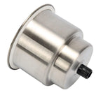 Amarine Made 4Pcs Stainless Steel Cup Drink Holder With Drain For Marine Boat Rv Camper