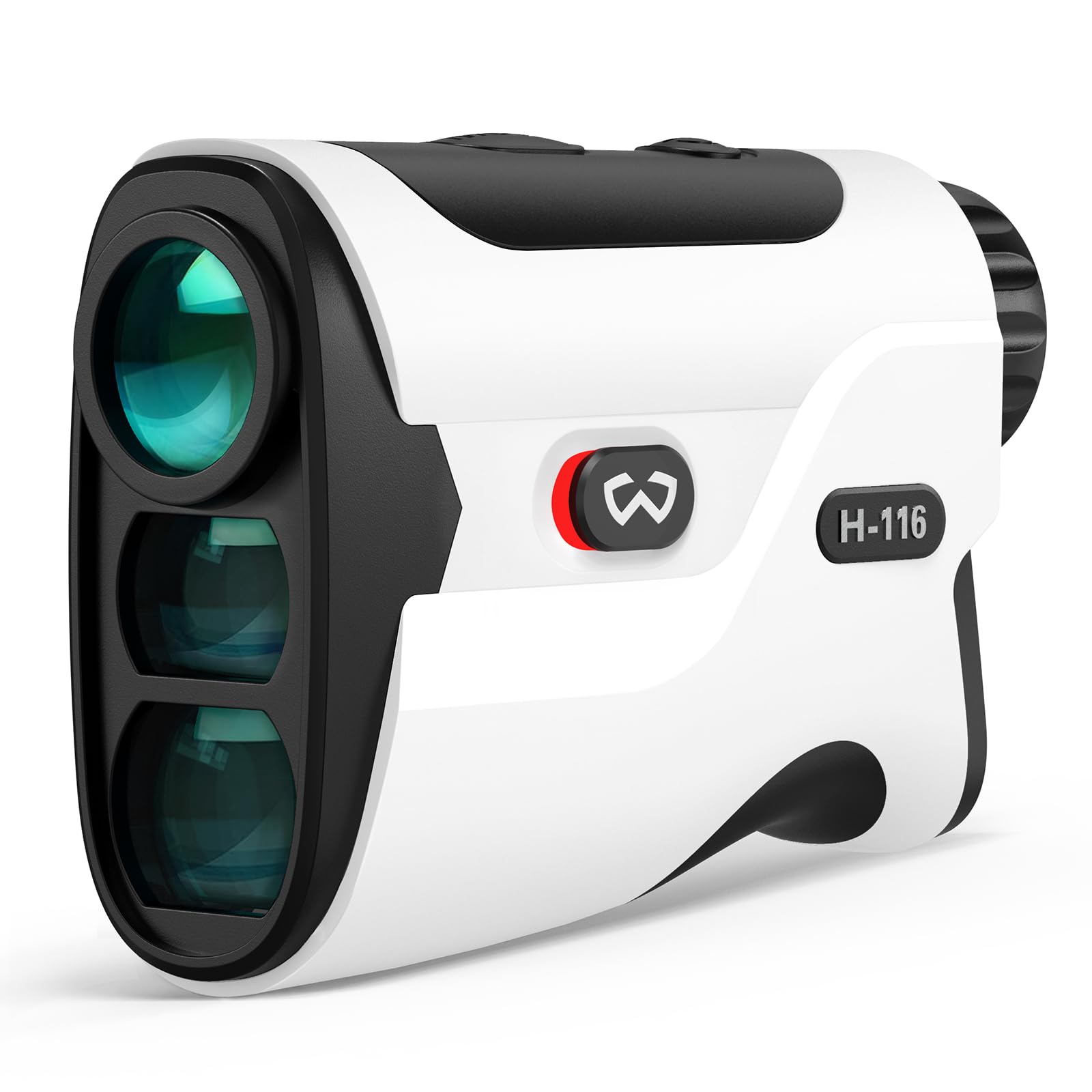 WOSPORTS Golf Rangefinder with Slope - 1200/1500 Yards Range Finder Golf with Magnetic Strap, Flag Pole Locking Vibration, 6X Ma