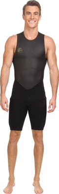 ONeill Mens ORiginal 2mm Back Zip Sleeveless Spring Wetsuit, Black, XX-Large