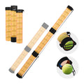 NEEWER Ball Retriever Tube Hopper for 18 Tennis Balls & 15 Pickleballs, Detachable 3 Section No Bending Pickup Picker Upper Coll