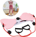 Elliptical Twister Stepper with Resistance Bands for Weight Loss & Full Body Workout | Portable Stair Twist Exercise Machine for