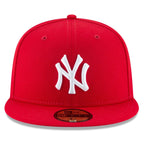 Scarlet Yankees Fitted Cap by New Era