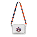 Littlearth Auburn Tigers NCAA Clear Fanny Fan Purse