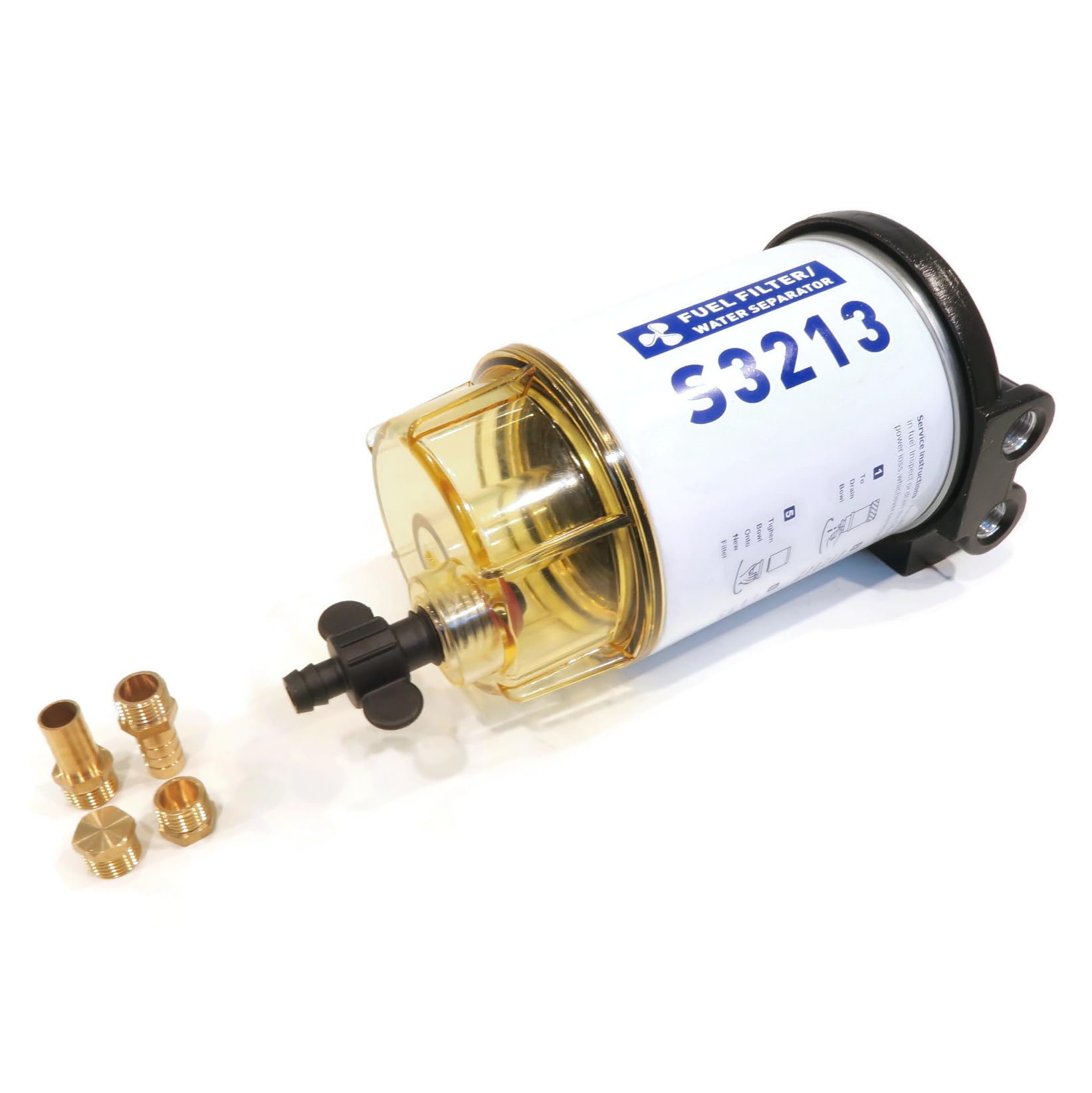 The ROP Shop Water Separating Fuel Filter Kit for Quicksilver 35-8M0146203, 8M0146203 Boat