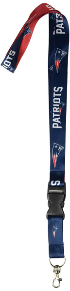 New England Patriots Lanyard With Detachable Buckle