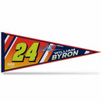 Rico Industries Nascar Racing William Byron 12'' X 30'' Felt Wall D  Cor Pennant - Great For Home/Bed Room/Man Cave D  Cor