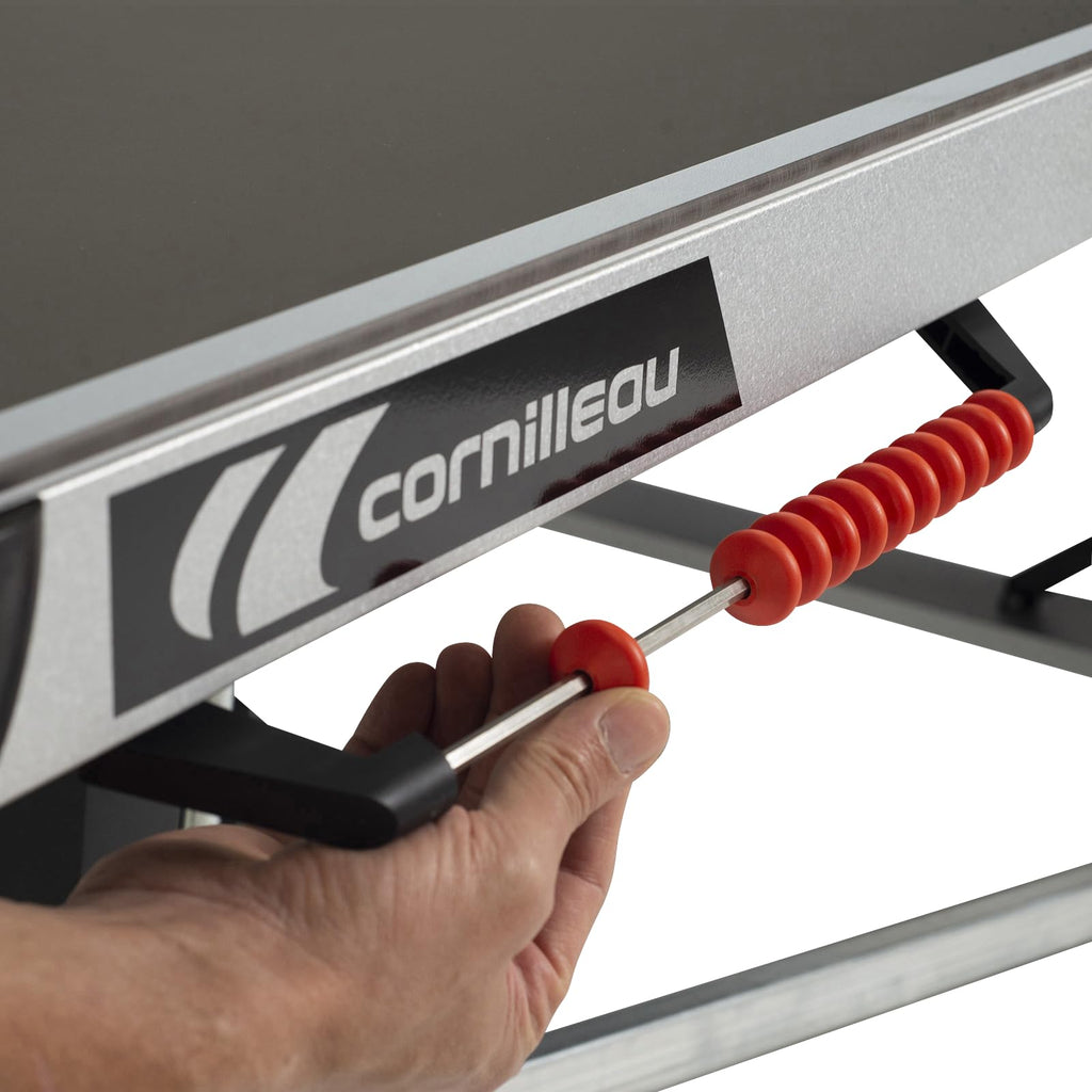 Cornilleau 600X Outdoor Table Tennis Table (Black)