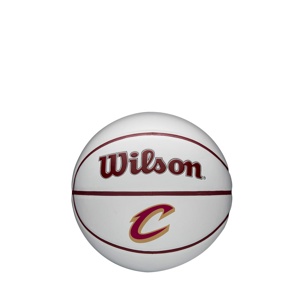 Wilson Nba Team Autograph Mini Basketball - Cleveland Cavaliers, Size 3-22''