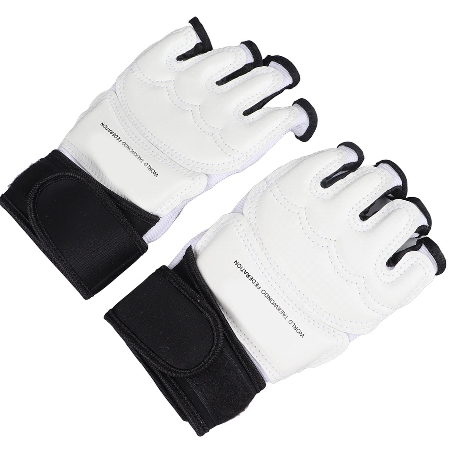 Training Gloves, Multipurpose Half Finger Boxing Gloves Hand Protection for Punching Bag Training (S)