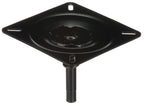 Boat Seat Mount, 6.7 X 6.7 X 5.5 Inches, Boat Seat Pedestal Pin Seat With Spring, Boat Accessories Swivel Base (2 Pack)