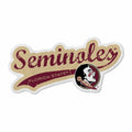 Rico Industries Ncaa Florida State Seminoles Distressed Shape Cut Pennant - Home And Living Room D  Cor - Soft Felt Ez To Hang