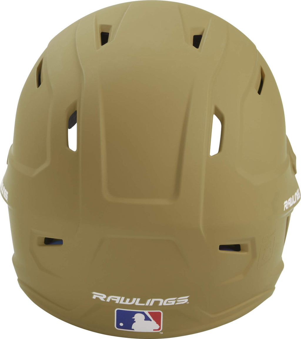 Rawlings | Mach Batting Helmet | Matte Vegas Gold | Junior (6 3/8'' - 7 1/8'')