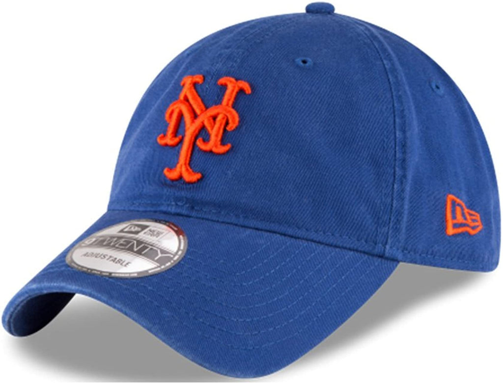 New Era Mlb Core Classic 9Twenty Adjustable Hat Cap One Size Fits All (New York Mets)