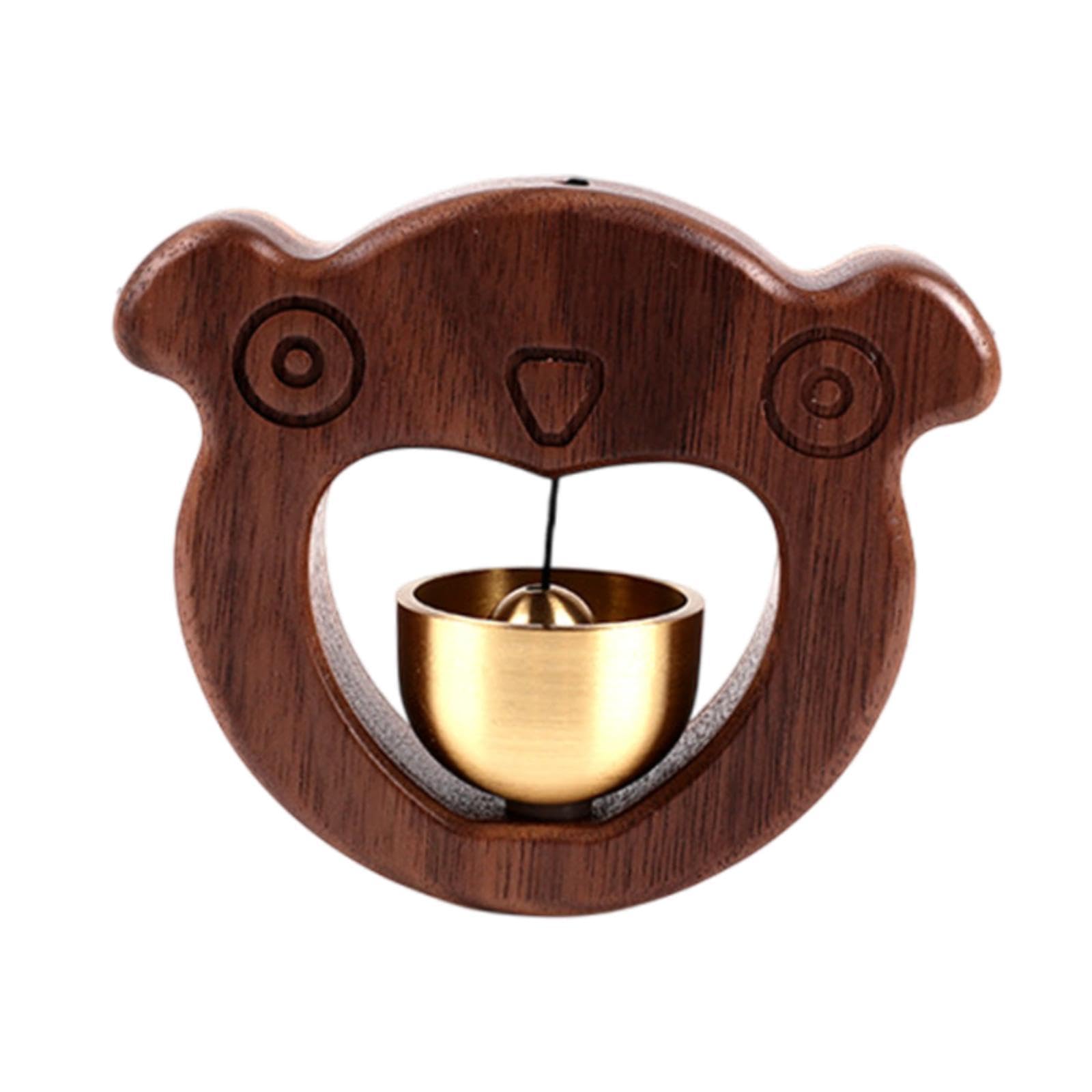 Trendynest Shopkeepers Bell Ornament For Barn Door Refrigerators Business When Entering Dark Brown