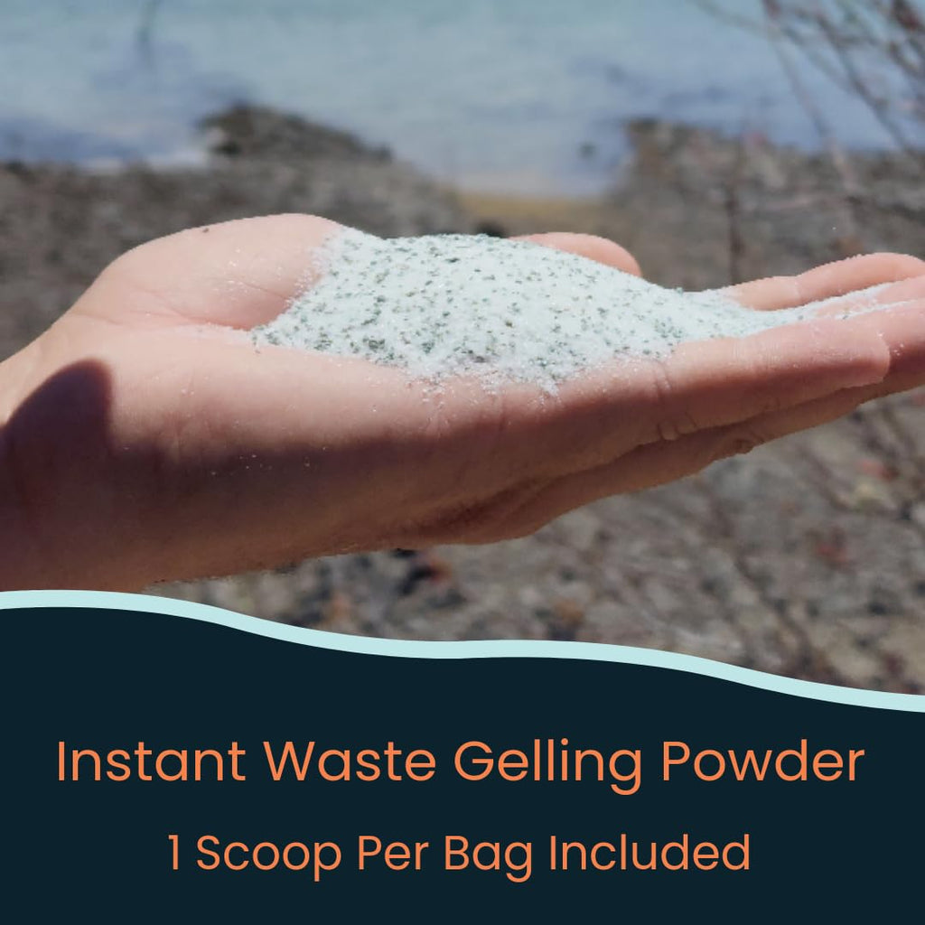 Cleanwaste Toilet In A Bag - Diy Kit, 15 Pack, Camping & Travel