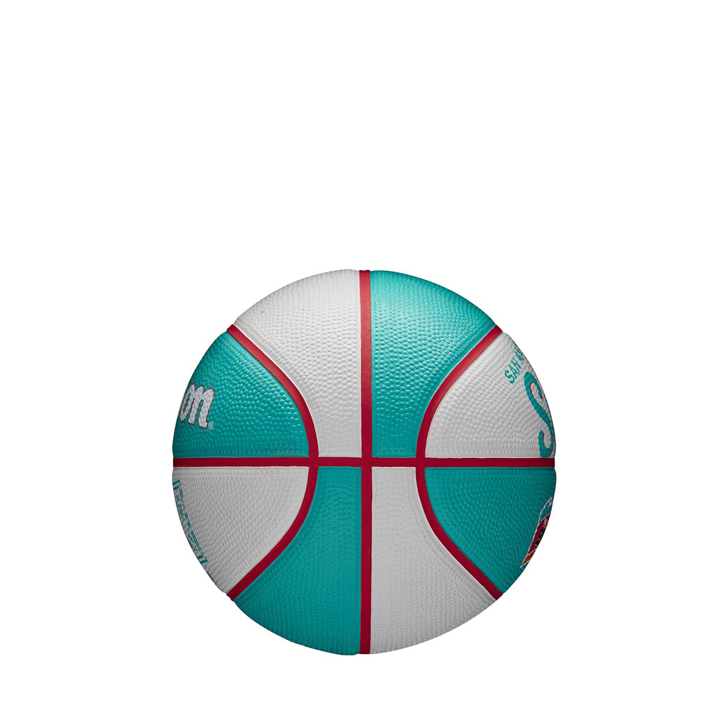 Wilson Nba Team Retro Mini Basketball - San Antonio Spurs