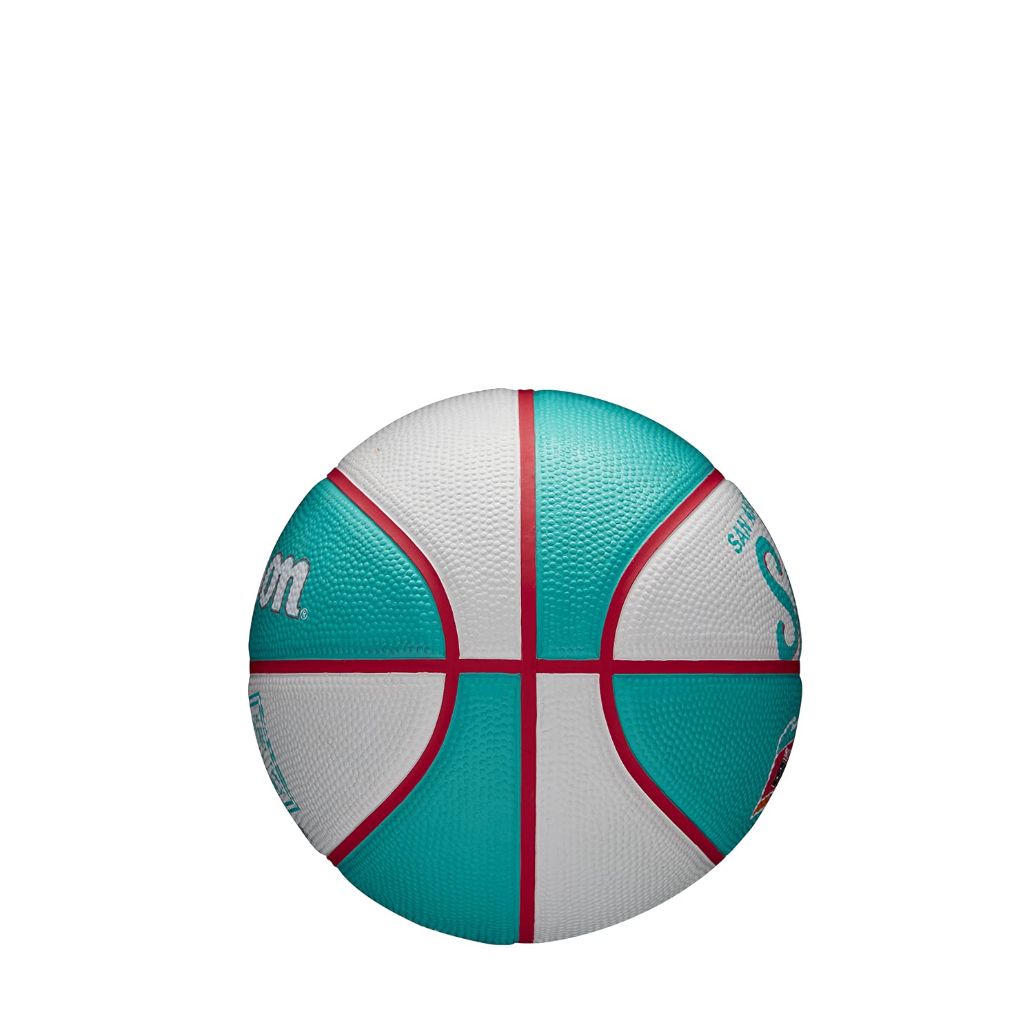 Wilson Nba Team Retro Mini Basketball - San Antonio Spurs