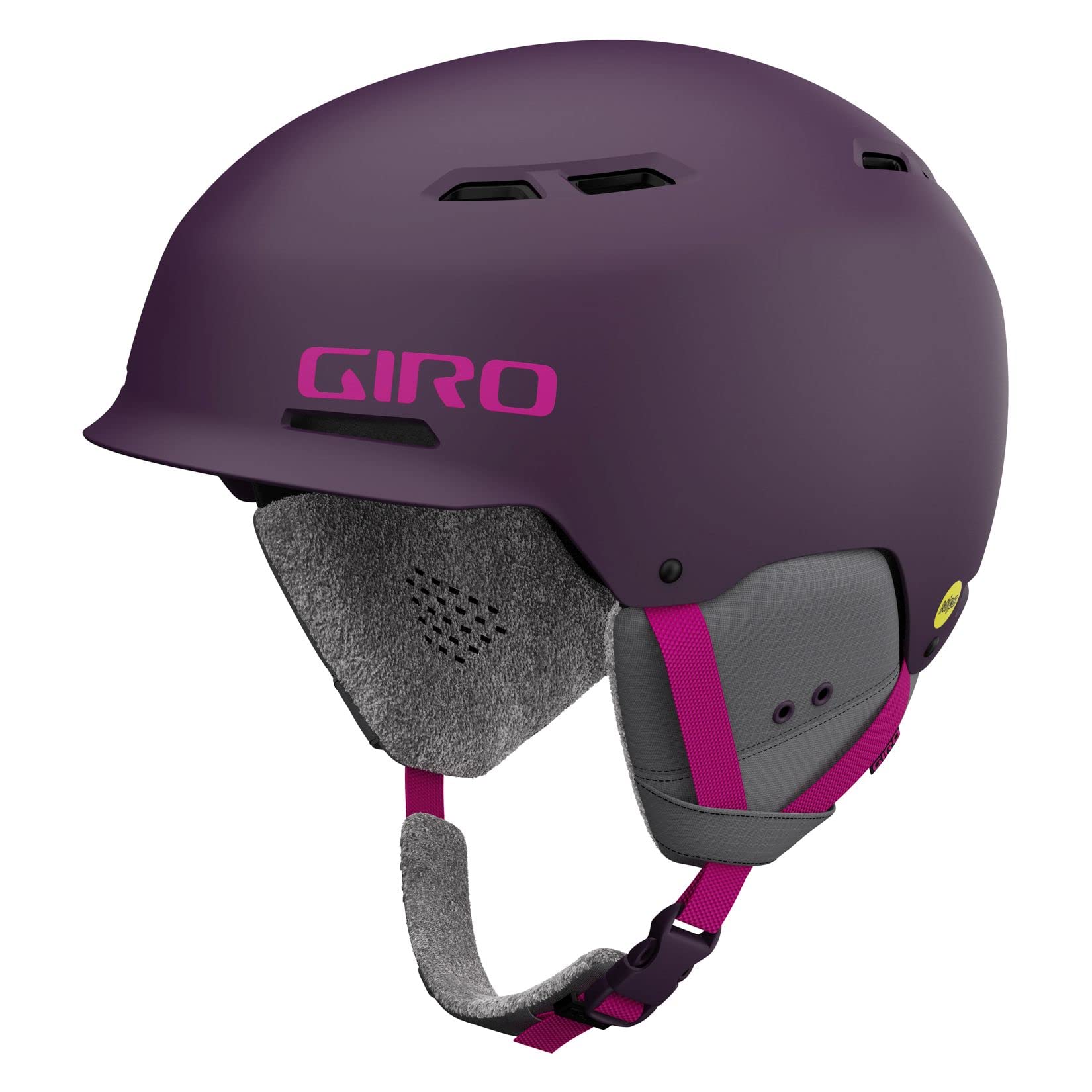 Giro Trig MIPS Ski Helmet - Snowboard Helmet for Men, Women & Youth - Matte Urchin/Pink Street - S (52-55.5cm)