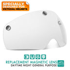 Victgoal Detachable Magnetic Bike Helmet Goggles Visor For Vg110 Bicycle Helmet (Crystal)