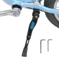 Kickstand For 16 18 20 Inch Kids Bicycle, Bike Kickstand Center Mount Adjustable Aluminum Alloy Kick Stands For 16-20 Inch Kids 