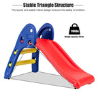 Safeplus Kids Indoor Folding Slide, Sturdy & Safe Toddler Climber Freestanding Sliders Play Toys For Little Ones Baby Children B