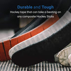 Sports Tape White Hockey Tape, 6 Rolls, 1 Inch Wide, 20 Yards Long (Cloth)